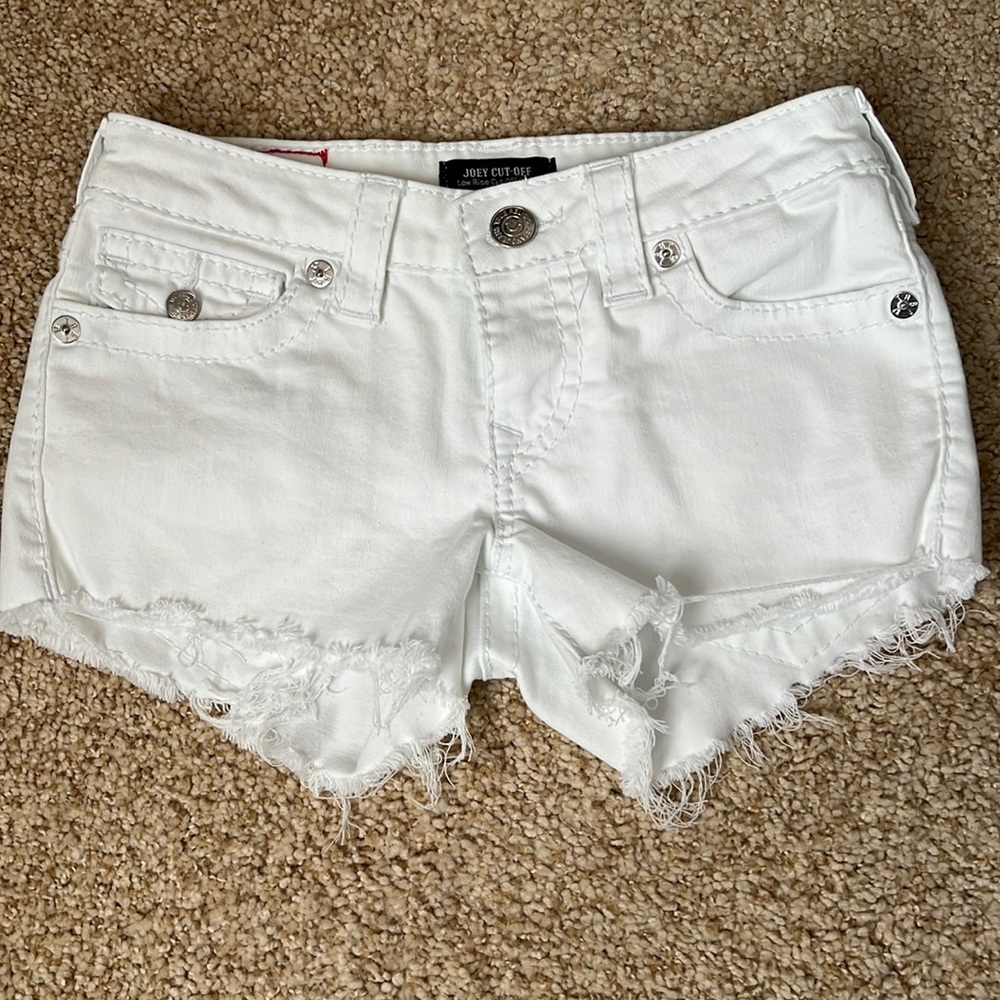 True Religion size 25 shorts